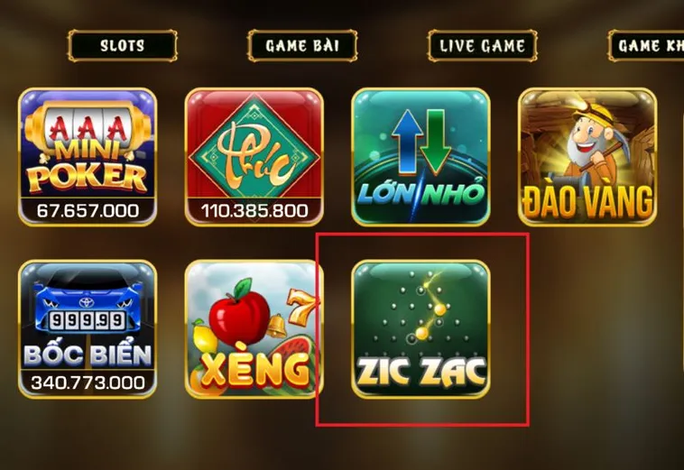 Hướng Dẫn Chơi Game Nhanh ZicZac Tại Xoso66 Dễ Thắng